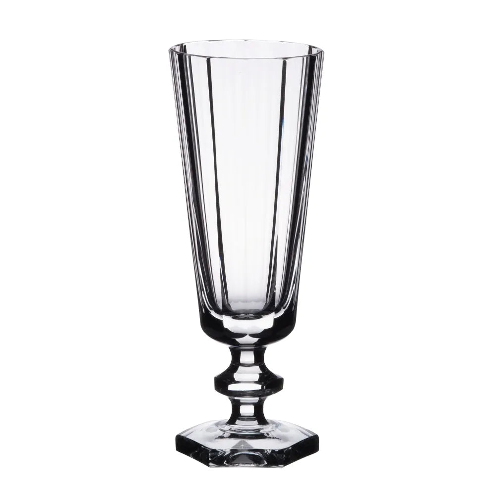 Kristall Champagnerglas mundgeblasen, handgeschliffen, OertelCrystal