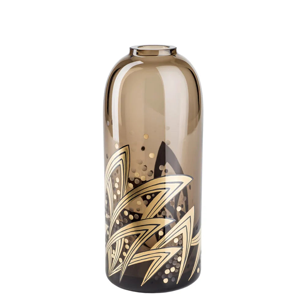 Art-Deco Vase mit reicher Goldmalerei