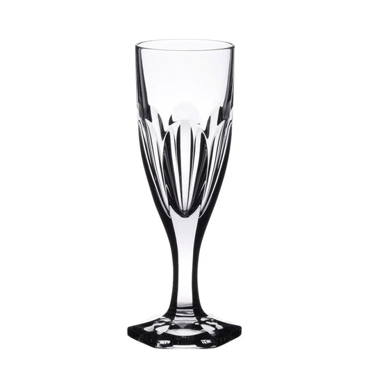 geschliffenes Sektglas