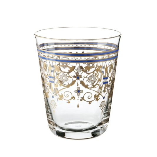 Becher, handbemalt mit orientalischem Dekor.