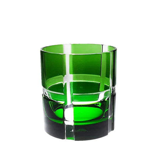 smarahdgrüner Whiskytumbler von OertelCrystal