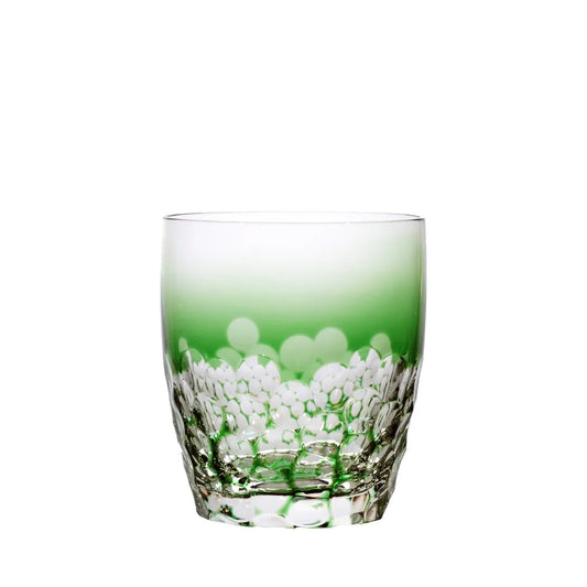 XL Kristall Whiskybecher grün von OertelCrystal