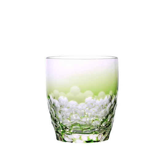 hellgrüner Kristallglas Tumbler von OertelCrystal